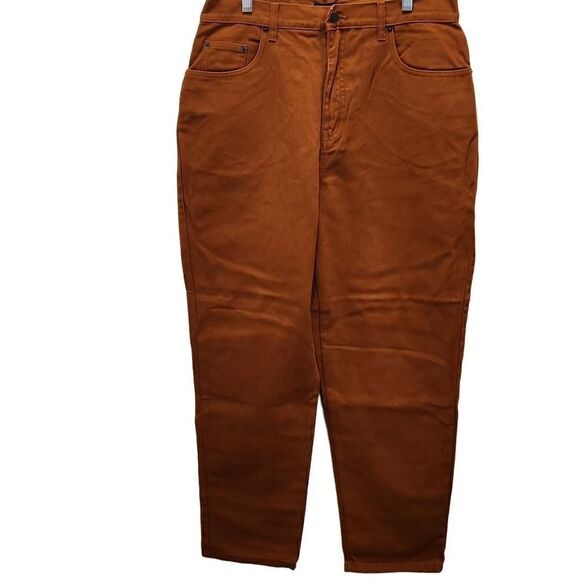 Bill Blass Jeans Women's Easy Fit High Rise Baggy Jeans Camel Colored Size 12 Sh - Picture 2 of 10